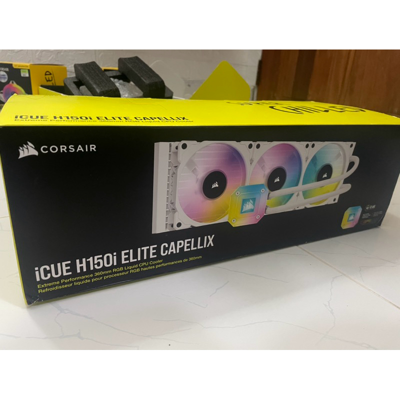 ชุดน้ำมือสอง Corsair iCUE H150i ELITE CAPELLIX XT Liquid CPU Cooler สภาพ98%ใหม่