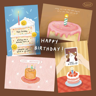 BMCK - การ์ดวันเกิด (มีซอง) ชุดที่ 2 Birthday card