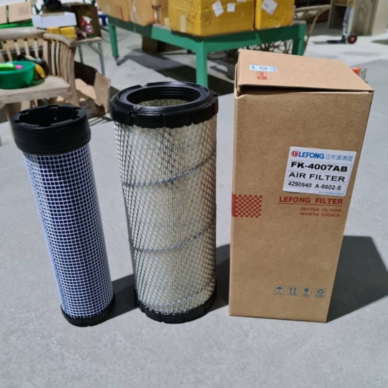 กรองอากาศ KUBOTA U55, KX161, U50, U40-3, U40-5, U45-5, U50-3, U50-5, RX505