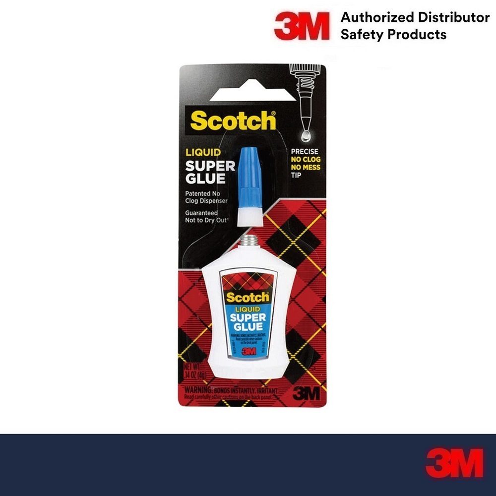 3M Super Glue Liquid In Precision Applicator กาวสูตรน้ำ ขนาด 4 กรัม (14oz)