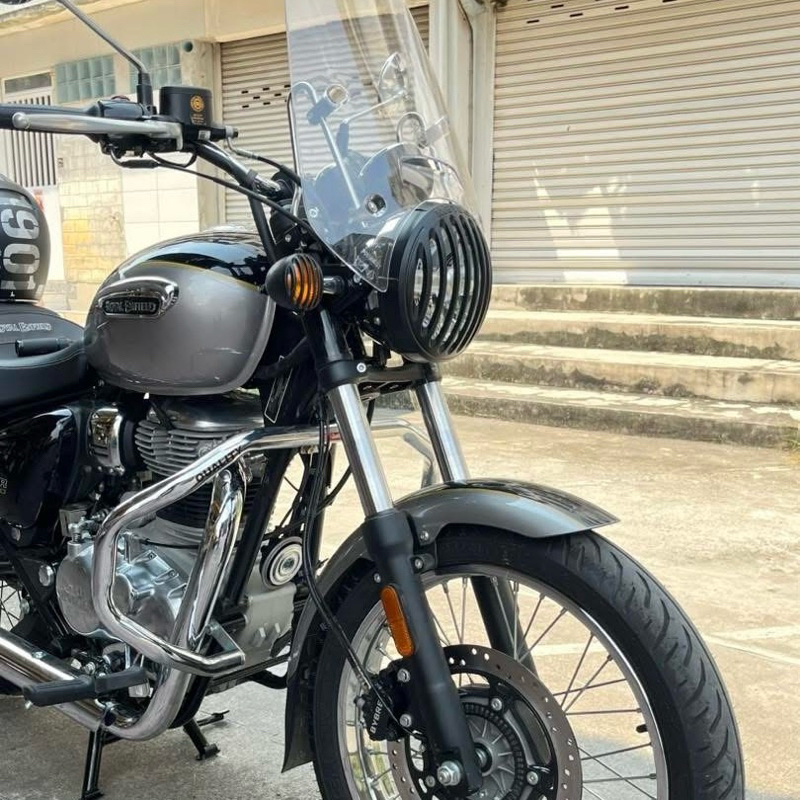 กันล้มทรงไดมอน สำหรับ Royal Enfield Classic,meteor,Bullet 350