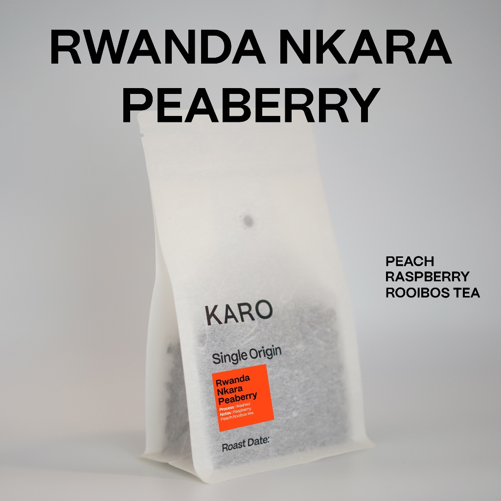 Karo Coffee Roasters single origin - Rwanda Nkara Peaberry