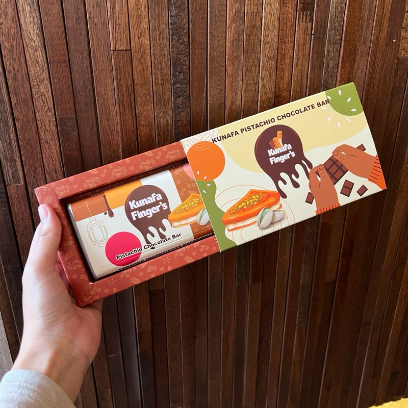 ช็อกโกแล็ตดูไบ แบรนด์ Kunafa fingker