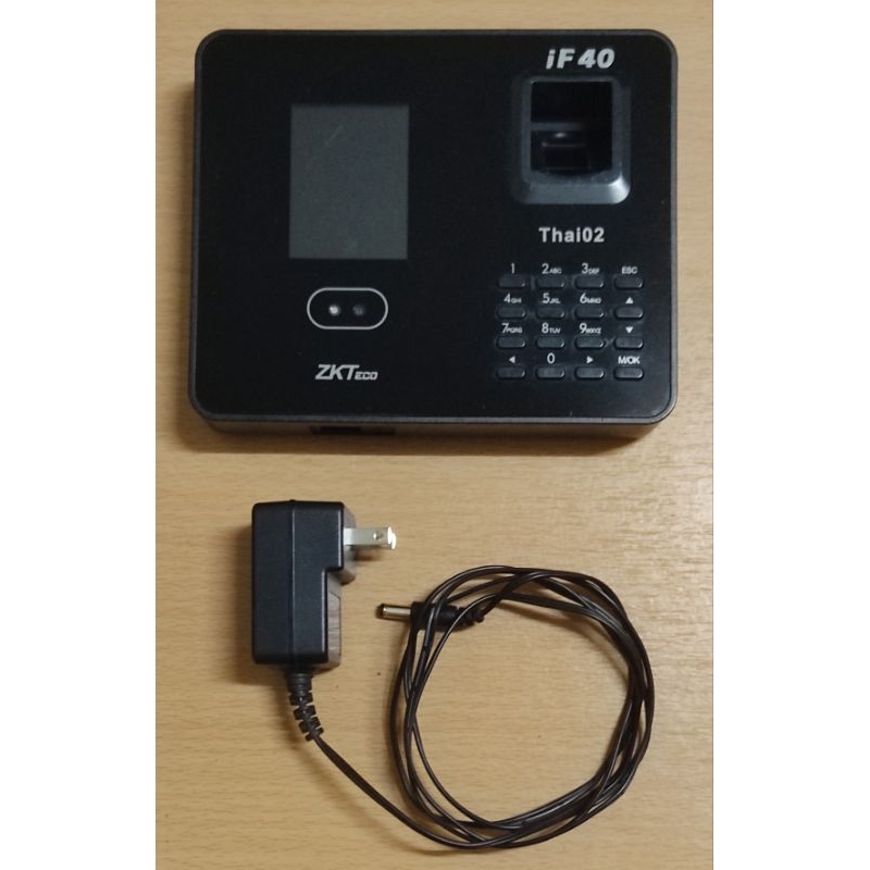 เครื่องสแกนลายนิ้วมือ Zkteco รุ่น Thai02 สแกนใบหน้า / ลายนิ้วมือ / รหัส (ไม่ติดล็อค) (สินค้ามือสอง) 