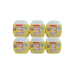 แป้งศรีจันทร์เบบี้ เบี้ พาวเดอร์ (1แพ็ค มี 6กระป๋อง) ปริมาณก…