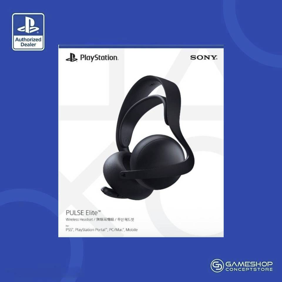 [ศูนย์ไทย] PlayStation : Pulse Elite Wireless Headset for PlayStation 5 Midnight Black ประกันศูนย์ Sony 1 ปี
