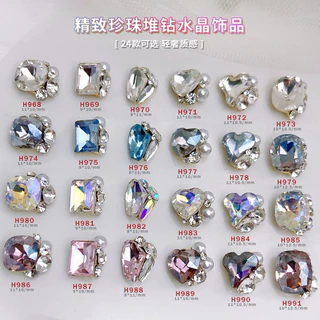 เพชรแต่งงานอลัง10ชิ้นต่อสีต่อแบบ