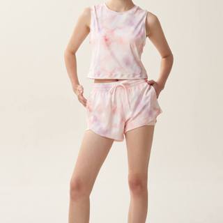 TA ACTIVE CARDIO PRINTED SHORTS กางเกงขาสั้นออกกำลังกายผู้หญ…