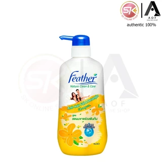 Feather แฟซ่า เนเจอร์ คลีนแอนด์แคร์ แชมพู 480 มล.