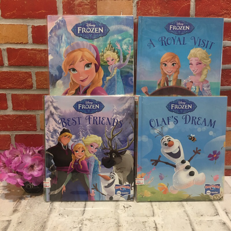 📚หนังสือเด็ก(อังกฤษ):FROZEN, OLAF’S DREAM, BEST FRIENDS, A ROYAL VIST (Y9664, Y9665, Y9666, Y9667)
