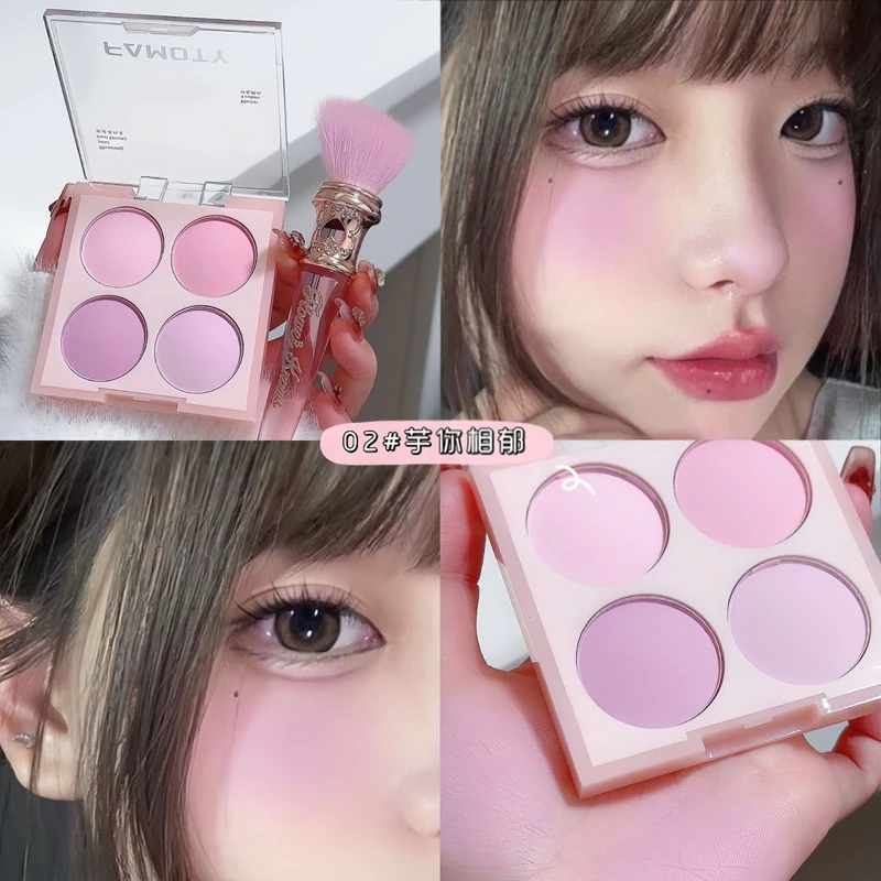 FAMOTY บลัชออนปัดแก้ม เนื้อแมตต์ 4 สี thumbnail 8