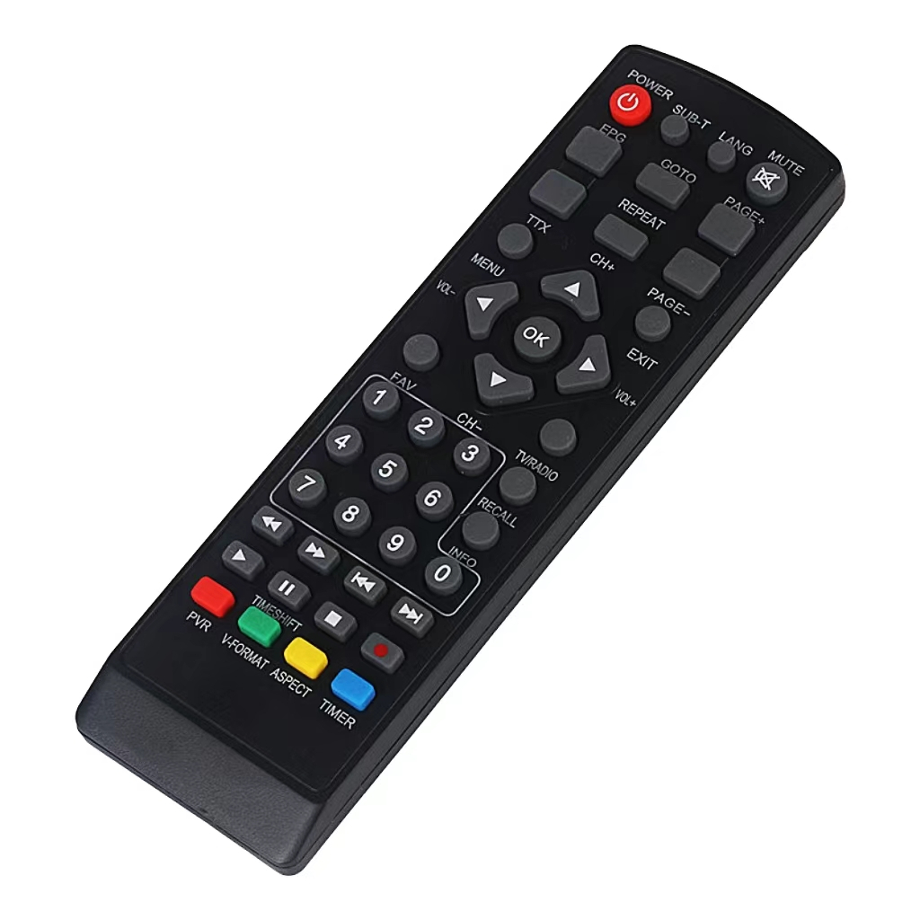 รีโมทกล่องดิจิตอลทีวี คอมโปร Compro รุ่น TR-T2B ใช้กับกล่องที่รีโมทมีปุ่มเหมือนกับตัวนี้