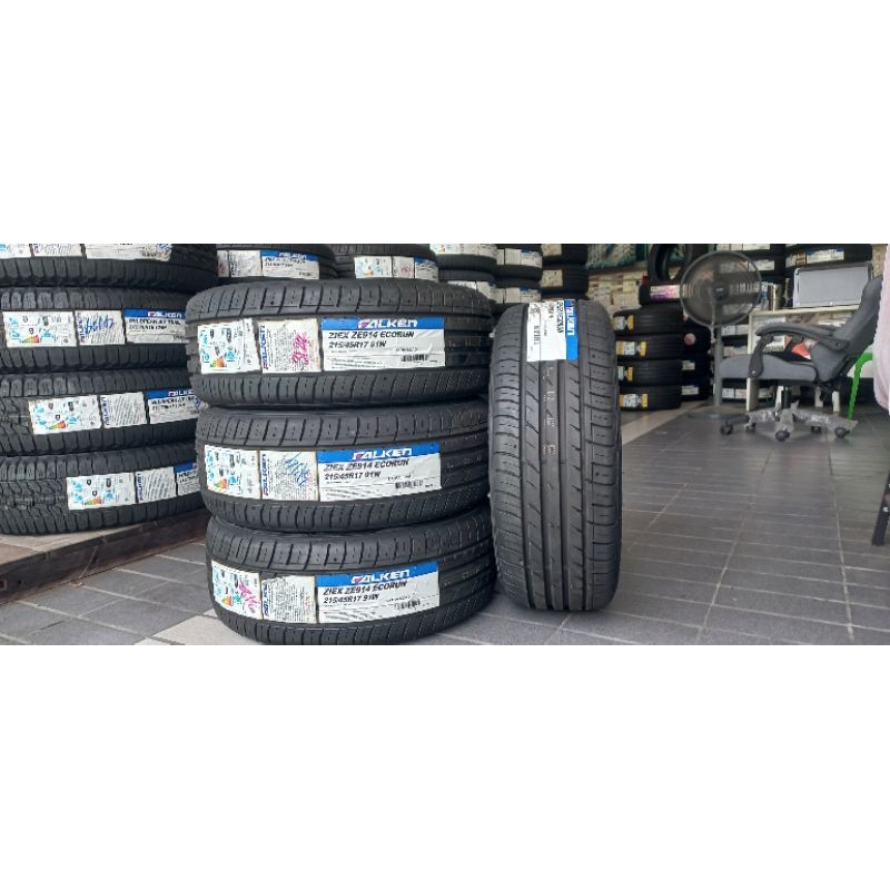 falken 205/45R17 รุ่น ze310r รวมยาง 4 เส้น (ล็อตใหม่กริ๊ปปี 2024)จุ้มลมฟรี4ตัว