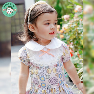 [พร้อมส่ง🇹🇭] เสื้อเด็กหญิง ลายอาลัว🏵[18m-12y] ชุดไทยเด็ก 𝙈𝙀𝙆…