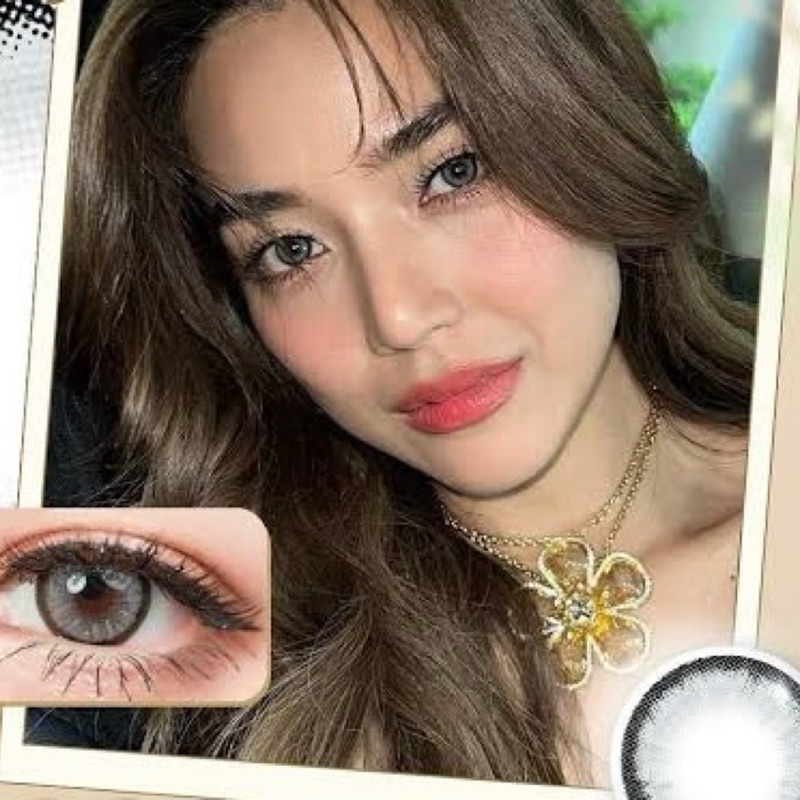 Luna gray คอนแทคเลนส์พร้อมส่ง Wilches Lens คอนแทคเลนส์ราคาถูกที่สุด คอนแทคเลนส์
