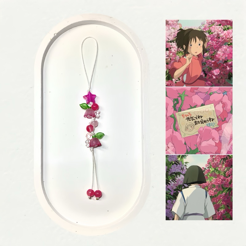 Vanizx | สายคล้องโทรศัพท์อนิเมะดอกไม้🌷💗
