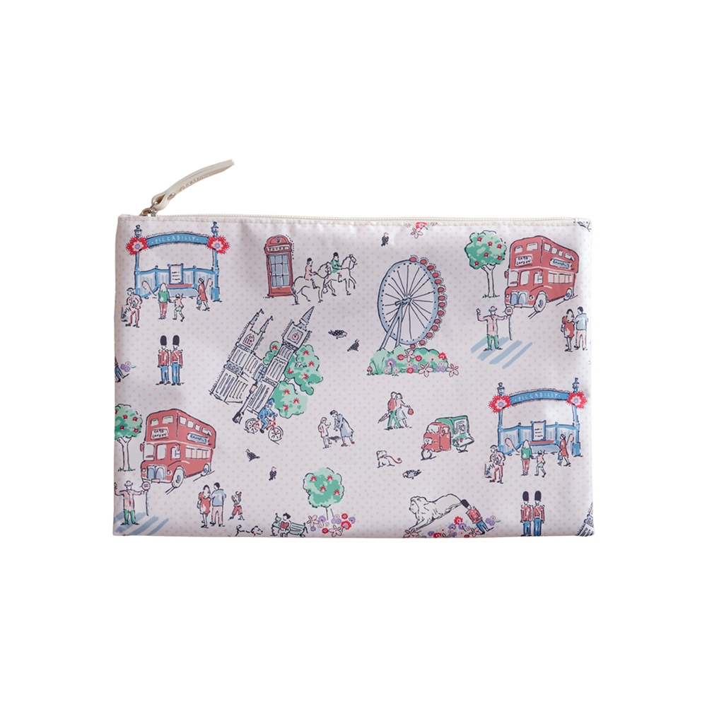 Cath Kidston Female Overnight Bag Lovely London Ecru