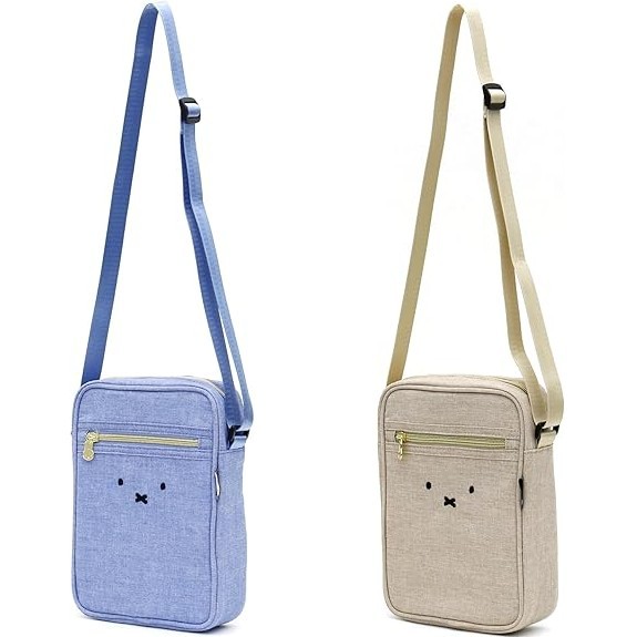 HAPITAS กระเป๋าสะพายขนาดเล็ก ทรงแนวตั้ง ลายหน้ามิฟฟี่ กระเป๋าญี่ปุ่น