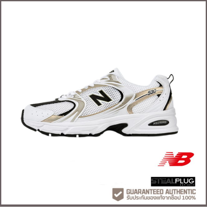 New Balance 530 UNI  white black ของแท้ 100 %