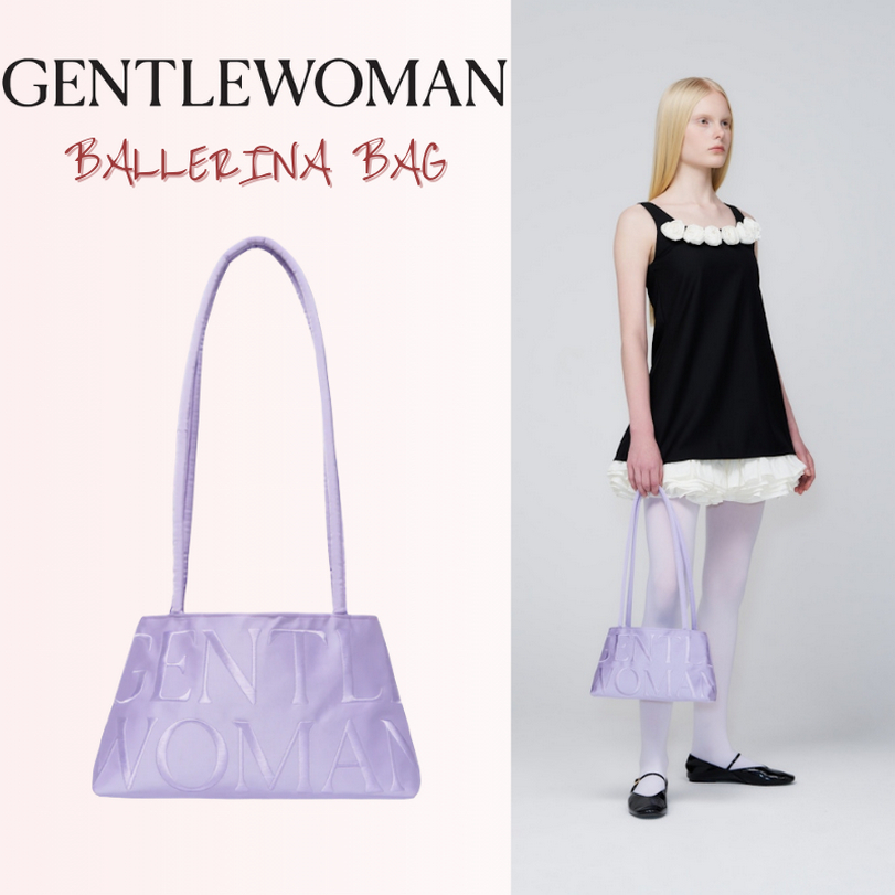🔖💃Gentlewoman Ballerina Bag 🩰POINTE PINK กระเป๋าผ้า กระเป๋านักบัลเล่ย์ สะพายไหล่