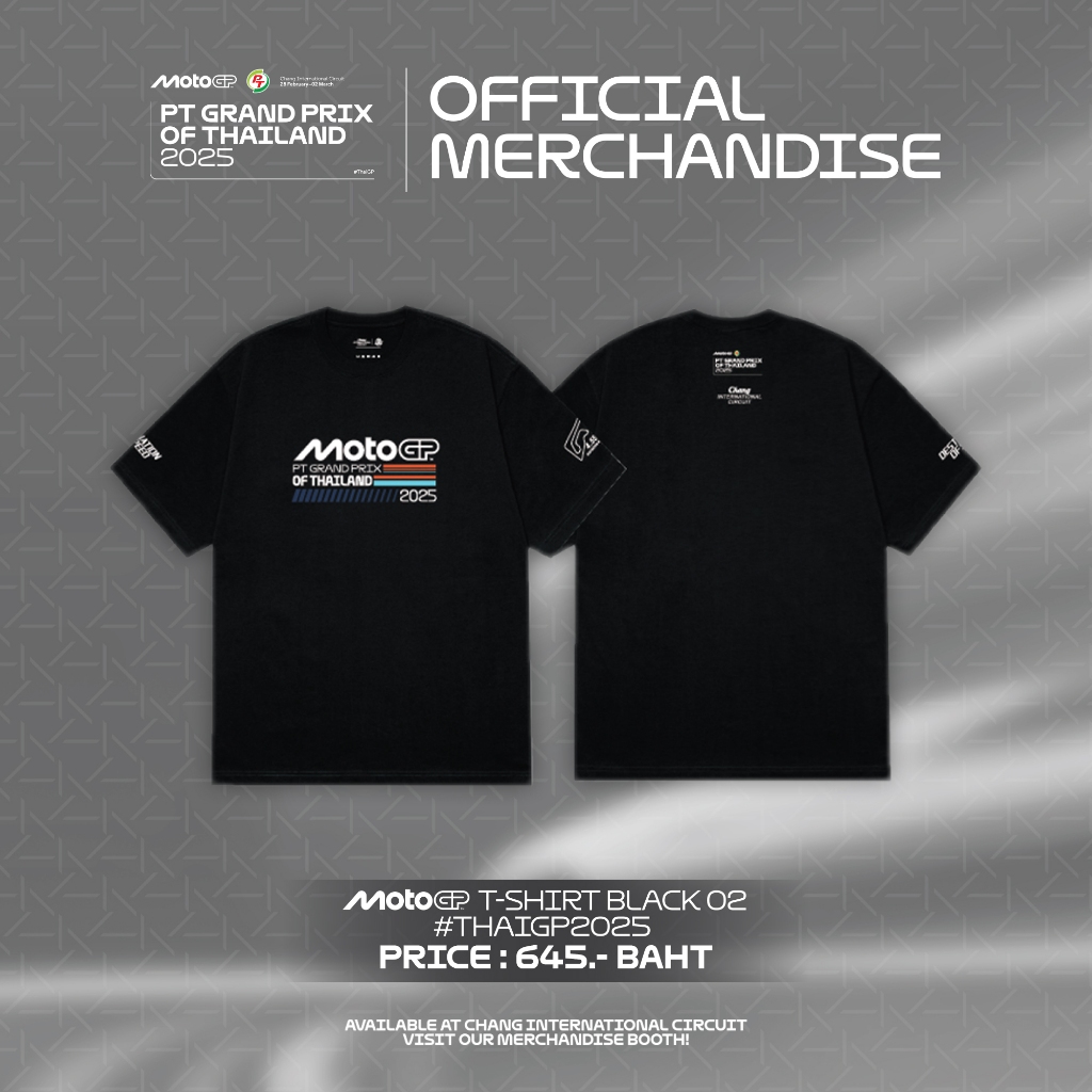 MotoGP™ T-SHIRT BLACK02 #THAIGP2025 - รูปที่ 3