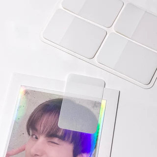 [พร้อมส่ง] สติ๊กเกอร์แปะหัวการ์ด Sticky สีขาว