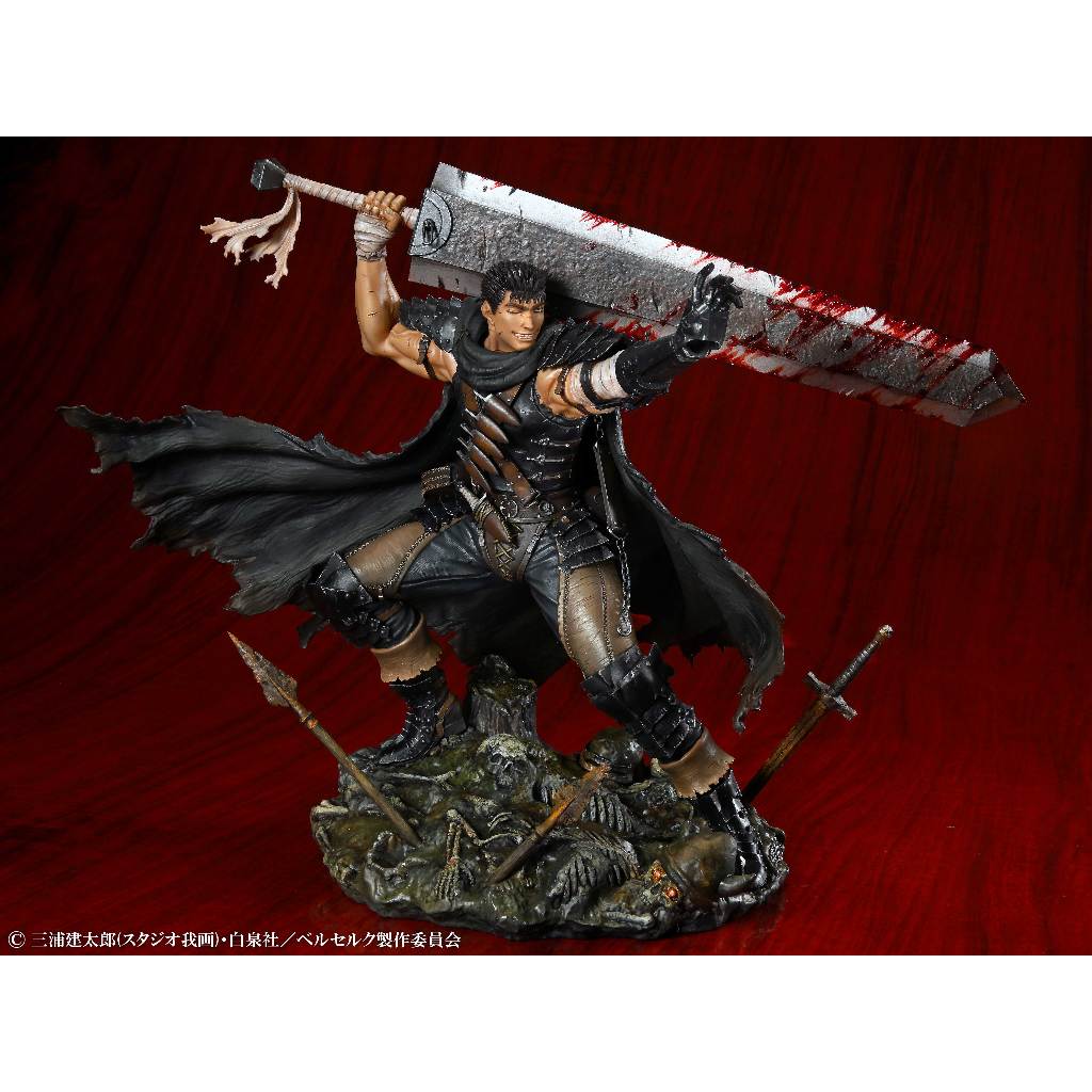 (524454) Guts Black Swordsman Ver.: Berserk 1/7 Scale by Medicos Entertainment