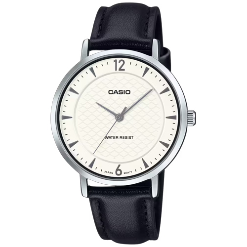 CASIO นาฬิกาข้อมือผู้หญิง สายหนัง รุ่น LTP-VT04L,LTP-VT04L-7A2