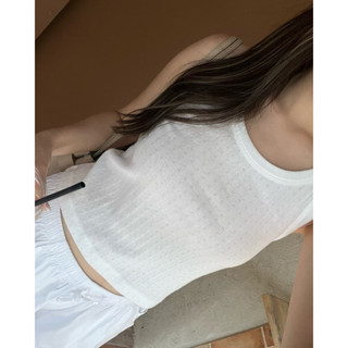 PENNE | U-neck tank top | Relaxed-fit