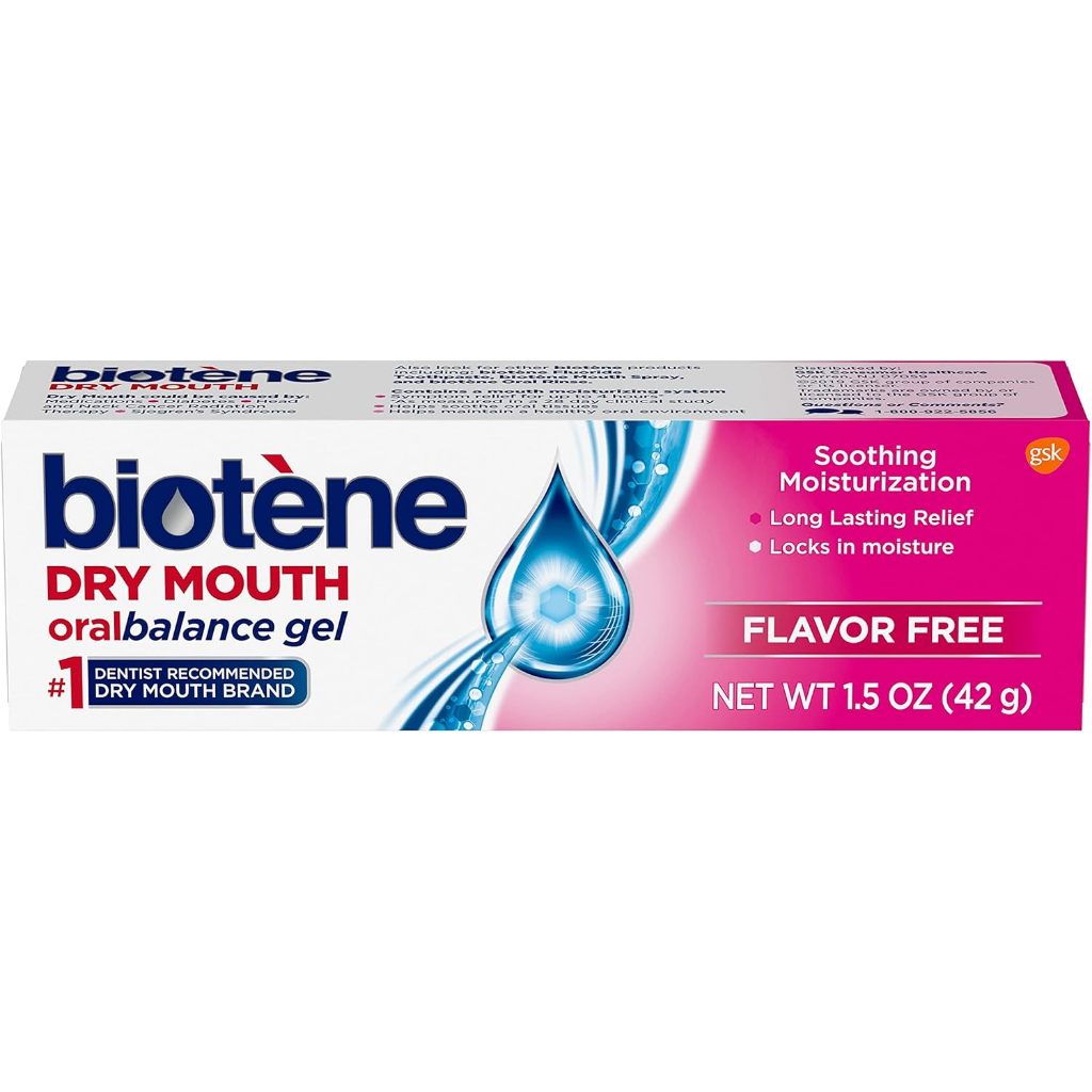 Biotene gel เจลน้ำลายเทียม ทาให้ความชุ่มชื้นภายในช่องปาก หลอดขนาด 42 กรัม มีของพร้อมส่ง (Lot.EXP ปี 2028) ไบโอทีน