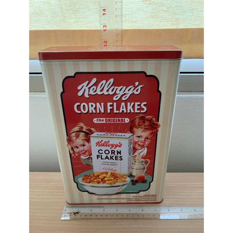 สินค้ามือสอง 💥  ของสะสม : กล่องเหล็ก Kellogg’s Corn Flakes 🌹