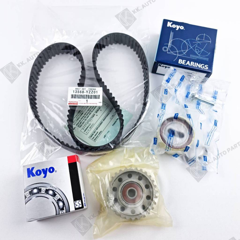 สายพานราวลิ้น/สายพานไทม์มิ่ง TIMING TOYOTA 2LII MIGHTY-X OEM No. 13568-YZZ01 / 59106