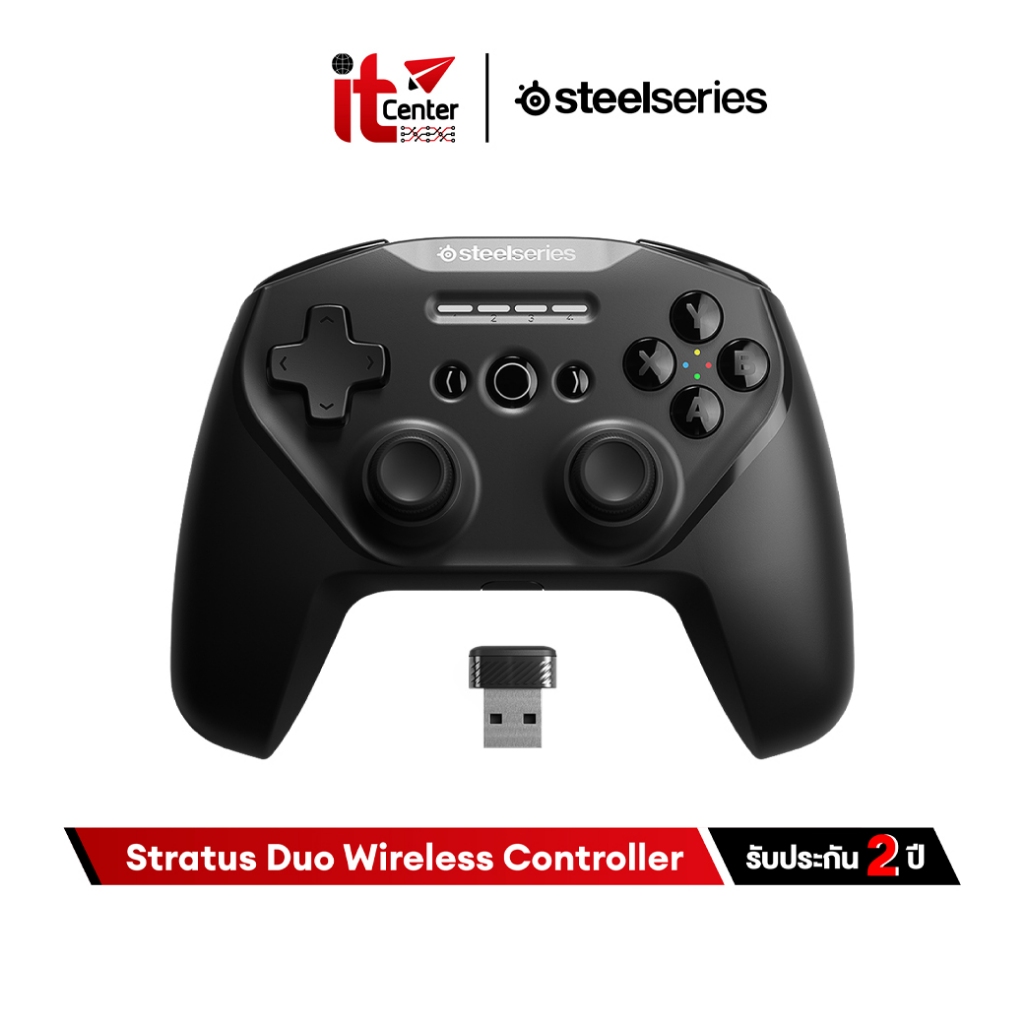 SteelSeries Stratus Duo High Performance Wireless Controller จอยคอนโทรลเลอร์ไร้สาย Dual Wireless