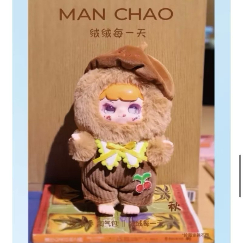 ❄️🍀 พร้อมส่ง ยกกล่อง 🍀🦋 กล่องจุ่ม Manchao V3 Rong Rong Every Day ยก Box 6 ชิ้น 🪲🦋