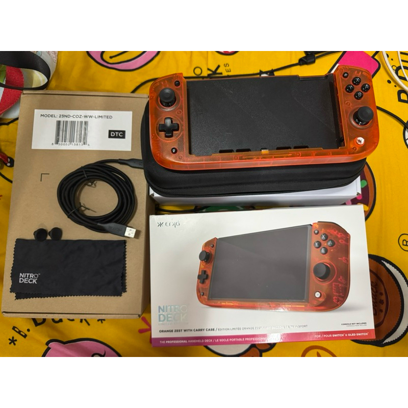 Nitro deck Orange Zest Limited Edition with carry case New ใหม่(Zeal)