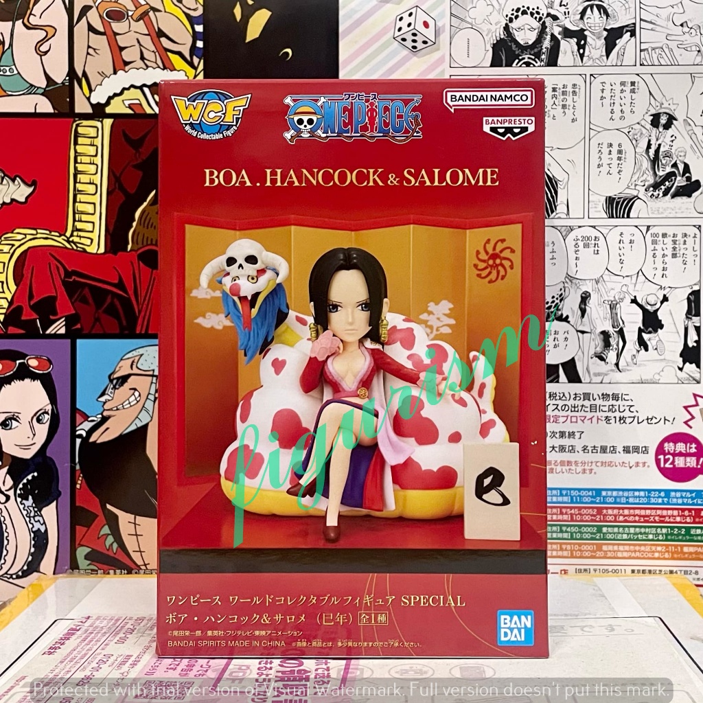 🔥 WCF Special Boa Hancock & Salome one piece วันพีซ 🔥 ของแท้ ญี่ปุ่น💯