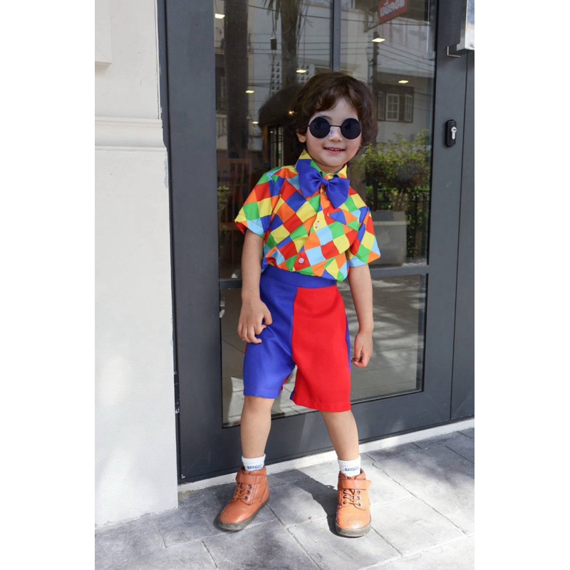 ชุดแหยมเด็ก แหยมชาย ชุดย้อนยุค ชุดงานวัด มะริงกิงกอง #nid - รูปที่ 4