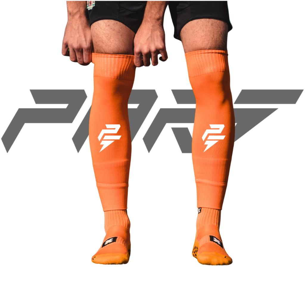 ถุงเท้าฟุตบอลตัดข้อ PARF รุ่นโลโก้ ผ้านิ่มไม่สากผิว หนานุ่ม ยืดหยุ่นดี << (PF1SPL)