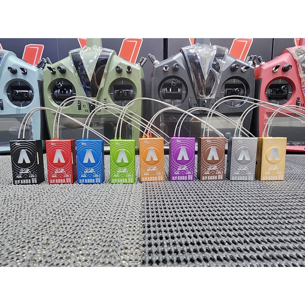 กล่องFlybarlessแบรนด์MIKADO รุ่น VBar EVO Alu-case, Link 7.x Express