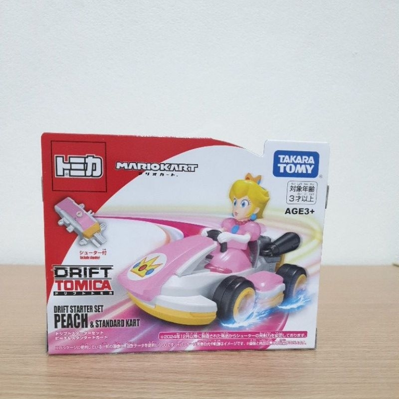 Tomica Mario Kart Drift Starter Set Peach