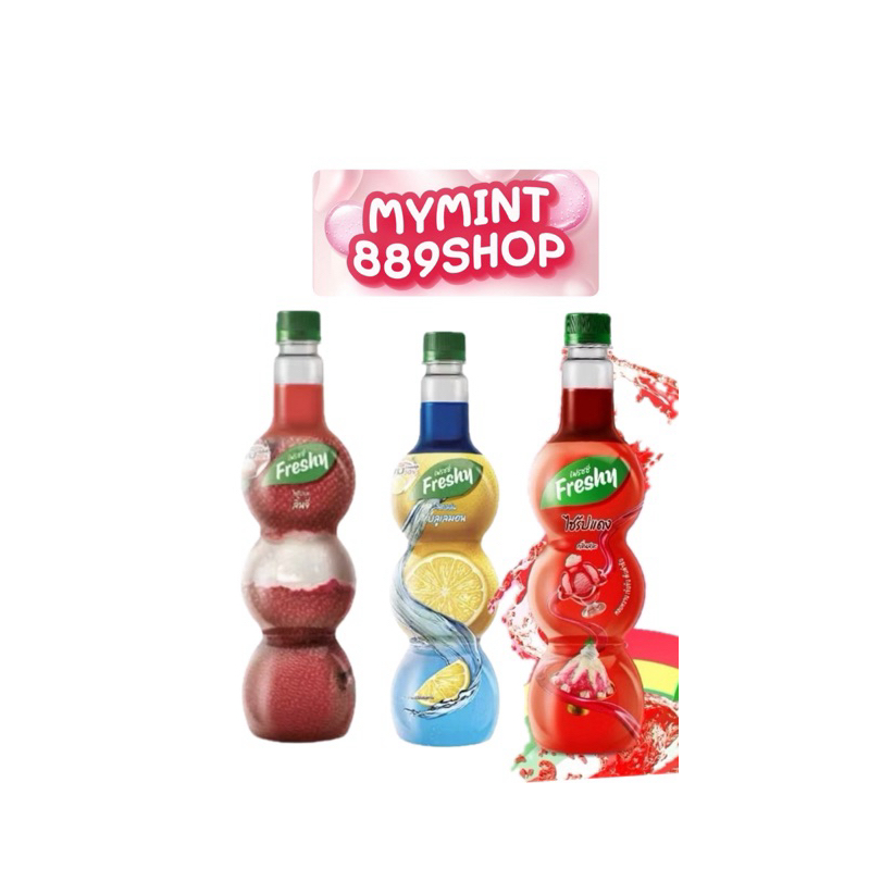 ไซรัปเฟรชชี่ Freshy Syrup น้ำเชื่อม ขนาด 710 ml.