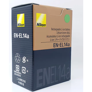 Nikon Battery EN-EL14a 7.2V. 1230 mAh. ของแท้รับประกัน 1ปี