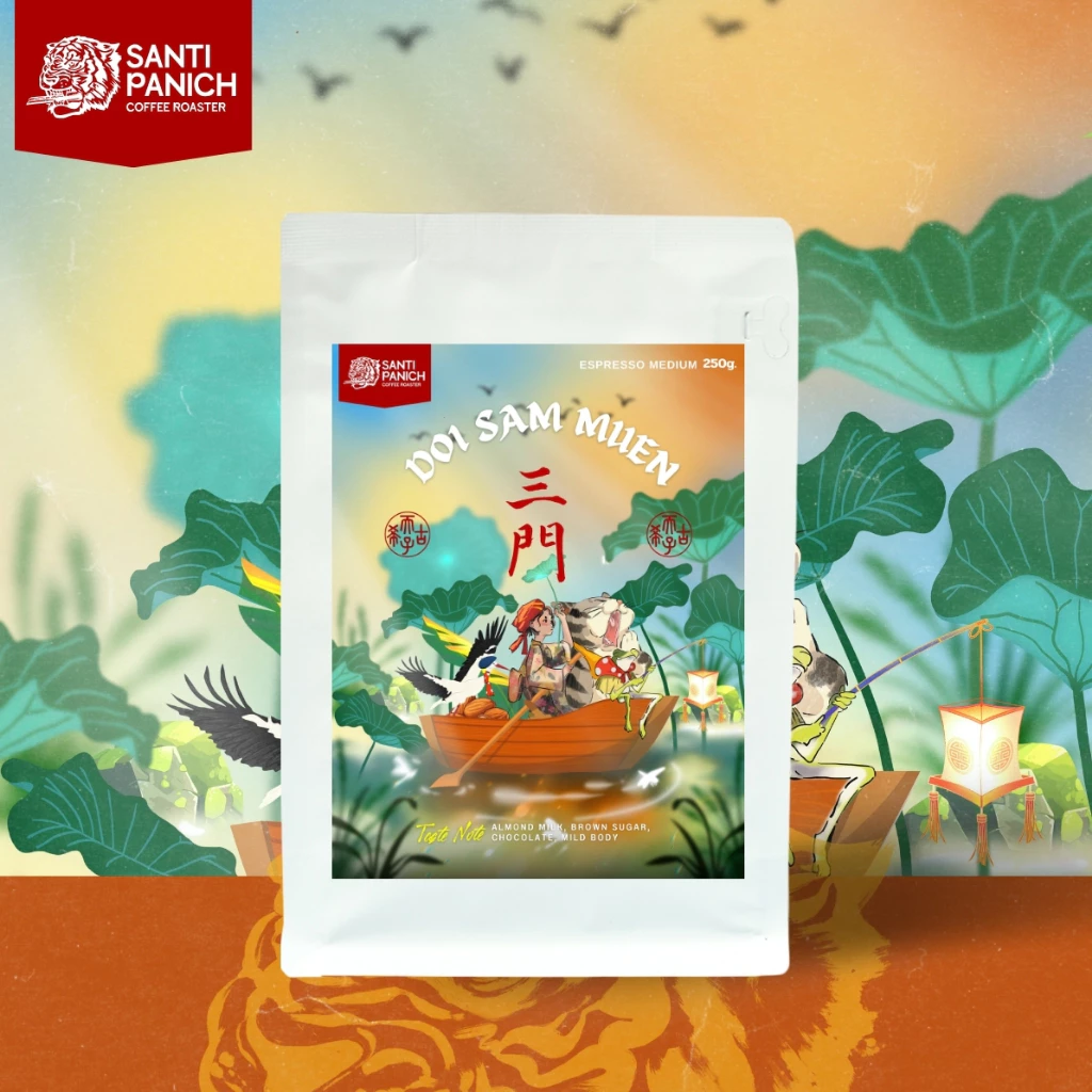 เมล็ดกาแฟคั่วแท้ Doi Sammuen ES Medium (คั่วกลาง)