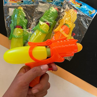 (ยกโหล 12 ชิ้น) No.1177 ปืนฉีดน้ำคละสี ปืนฉีดน้ำสงกรานต์ กระ…