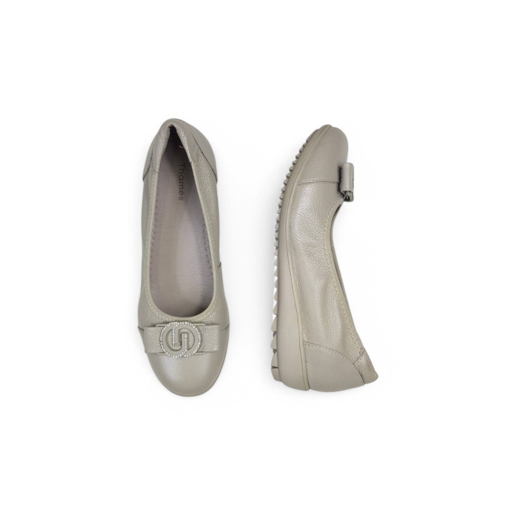 Thames(เทมส์) รองเท้าคัชชู รองเท้าใส่ทำงาน Flat Shoes-TH41114
