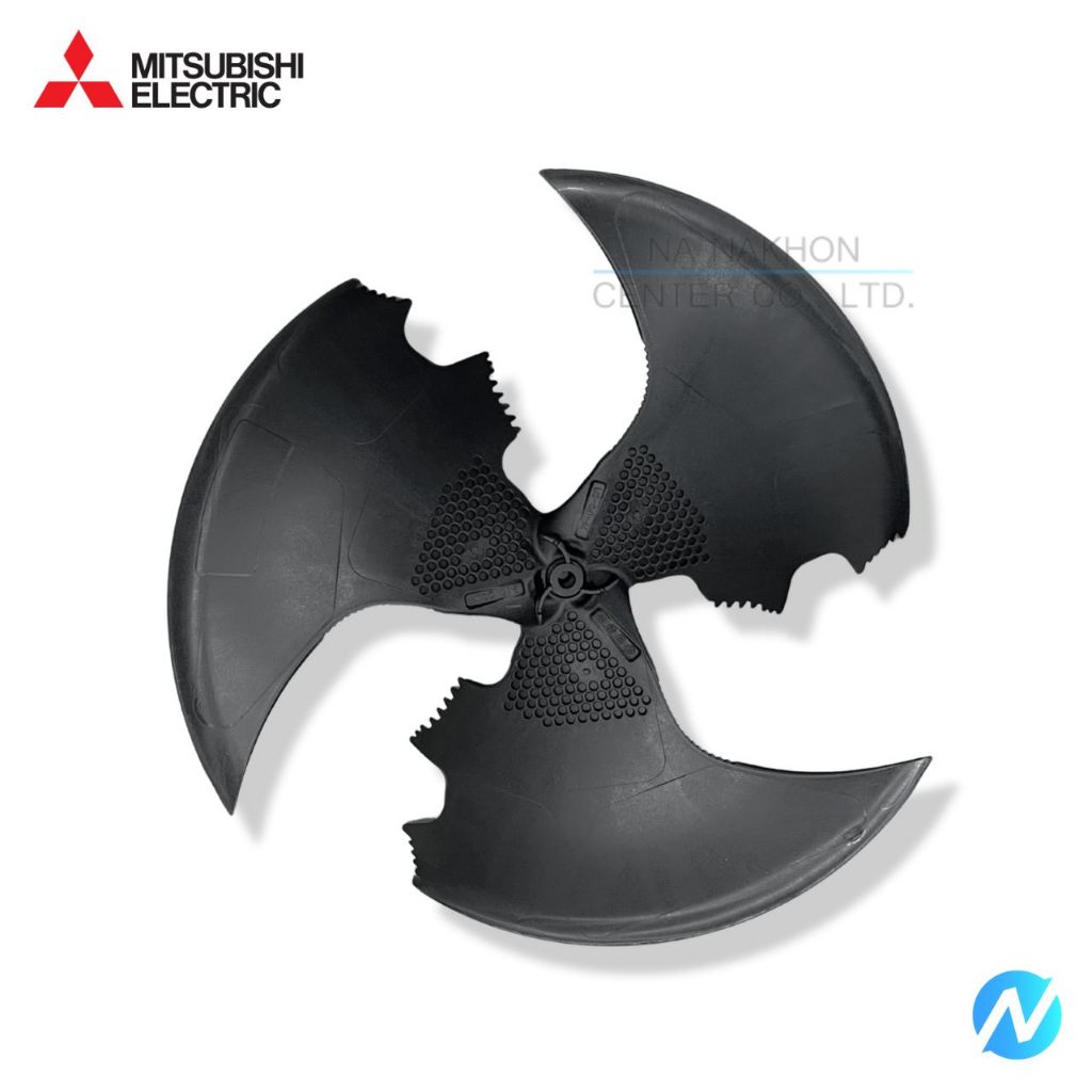ใบพัดลมคอยล์ร้อน อะไหล่แอร์ อะไหล่แท้ MITSUBISHI ELECTRIC รหัส E22 94B 501 (E2294B501) - รูปที่ 4