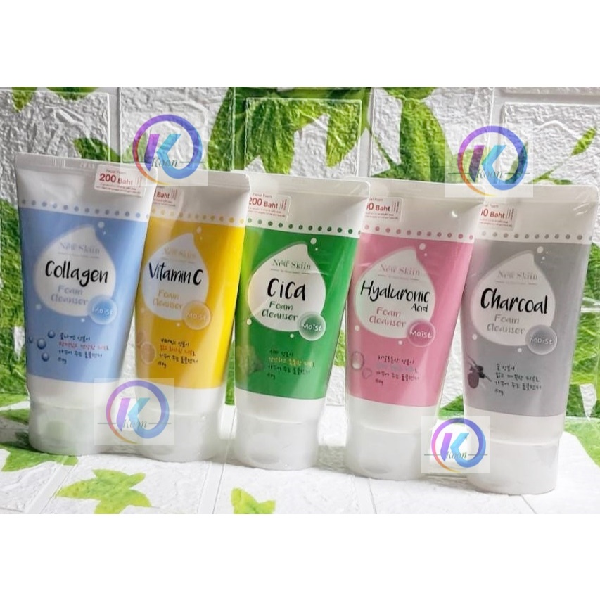 New Skiin  Foam Cleanser  150 g.  โฟมล้างหน้า