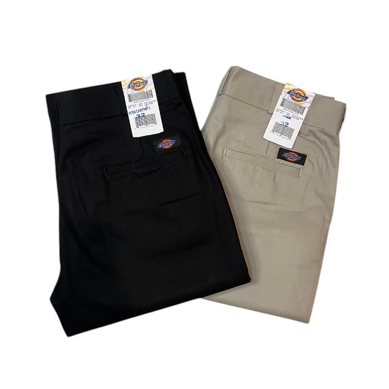 กางเกงขายาวผู้ชาย DKรุ่น(874)ขากระบอกใหญ่ 4 กระเป๋า 6สี ดิกกี้ กางเกงทำงาน กางเกงช่าง เอว28-44