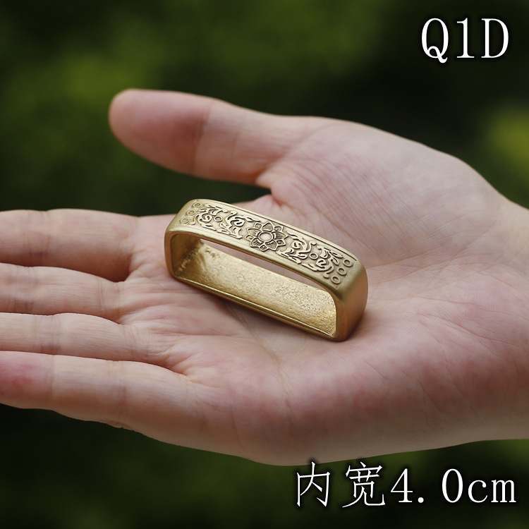 (ส่งจากไทย)ห่วงเข็มขัด 4.0 cm ทองเหลือง ห่วงรัดสายเข็มขัด ถูกมาก