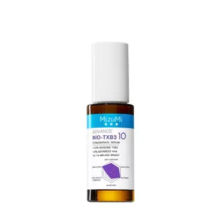 MizuMi Advance Nio-TXB3 Concentrate Serum 30 ml เซรั่มฝ้า สูตรเข้มข้น 10% ลดเลือนฝ้าหนา ฝ้าแดด จุดด่างดำ